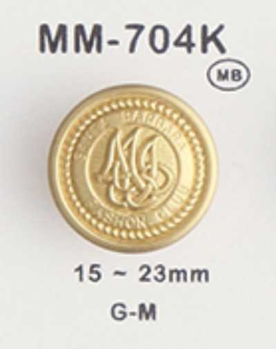 MM704K Bouton en métal