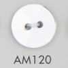 AM120 Bouton 2 trous en résine acrylique/polyester