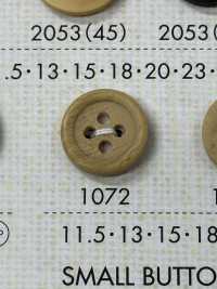 1072 Bouton 4 Trous Bordé De Résine Polyester DAIYA BUTTON(DAIYA BUTTON) Sous-photo