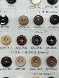 8004 Bouton 4 Trous En Résine Polyester Sous-photo
