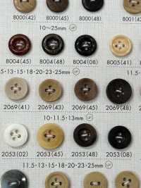 2069 Bouton 4 Trous En Résine Polyester Sous-photo
