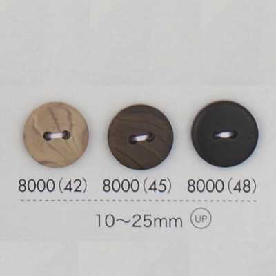 8000 Bouton en résine polyester à 4 trous