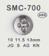 SMC-700 Petit bouton ABS, 4 trous