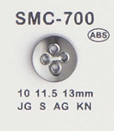 Petit bouton ABS, 4 trous