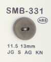 SMB-331 Petit bouton ABS, à 2 trous