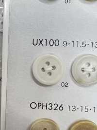 UX100 Bouton 4 Trous En Résine Polyester Sous-photo