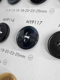 MYP117 Bouton 4 Trous Bordé De Résine Polyester DAIYA BUTTON(DAIYA BUTTON) Sous-photo
