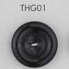 THG01 Bouton à deux trous en résine polyester