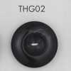 THG02 Bouton à deux trous en résine polyester