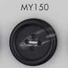 MY150 Bouton en résine polyester avec bord, 4 trous