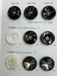 TY2082 Bouton 4 Trous Bordé De Résine Polyester DAIYA BUTTON(DAIYA BUTTON) Sous-photo