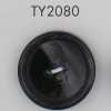TY2080 Bouton en résine polyester avec bord, 4 trous