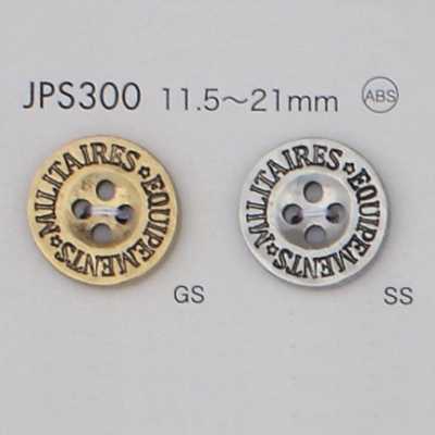 JPS300 Bouton plaqué à 4 trous en résine ABS