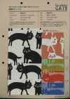 850473 SEVENBERRY® Toile De Lin En Lin Animal Chats Honobono