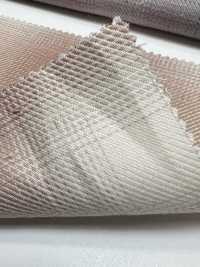 KYC330-W-D/1 Tissu à Carreaux Teint En Fil Biologique Et Duveteux[Fabrication De Textile] Uni Textile(Atelier Komon) Sous-photo