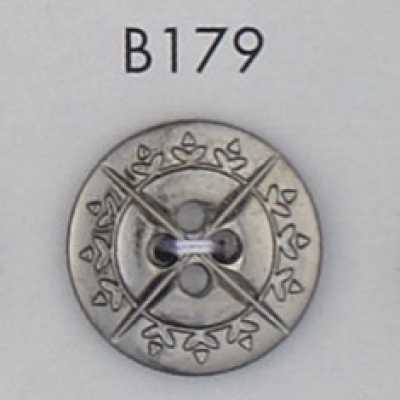 B179 Bouton en résine ABS plaqué