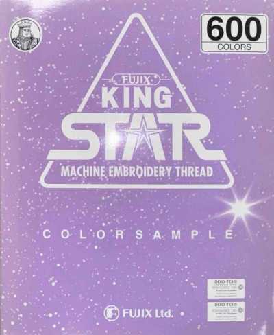 KING-STAR Fil à broder pour machine King Star