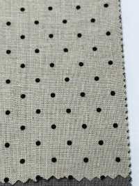 DOT-7100-1 Lin Loomstate Pin Dot[Fabrication De Textile] HOKKOH Sous-photo