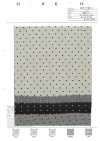 DOT-7100-1 Toile écrue coton-lin à petits pois