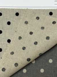 DOT-7100-2 Lin Loomstate Dot[Fabrication De Textile] HOKKOH Sous-photo