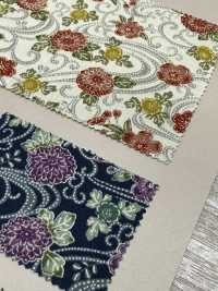 83062 SEVENBERRY® Loomstate Four Seasons Motif Chrysanthème Eau Courante[Fabrication De Textile] VANCET Sous-photo