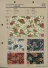83062 SEVENBERRY® Toile écrue à motif saisonnier, chrysanthème et eau courante