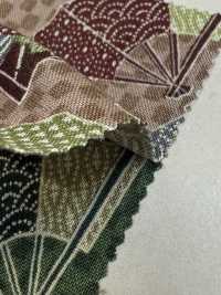83064 SEVENBERRY® Loomstate Four Seasons Motif Éventail Damier[Fabrication De Textile] VANCET Sous-photo