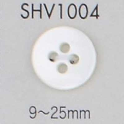 SHV1004 Bouton à 4 trous en nacre