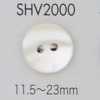 SHV2000 Bouton en coquillage à deux trous