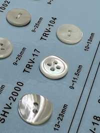 TRV17 Bouton Coquillage Bordé à 4 Trous DAIYA BUTTON(DAIYA BUTTON) Sous-photo