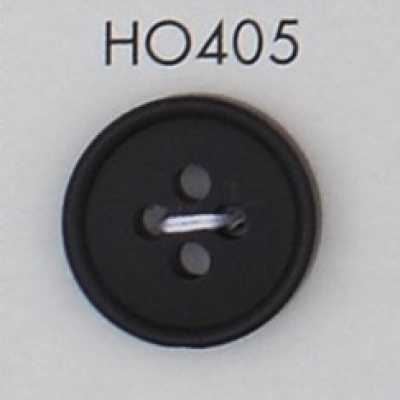 HO405 Bouton 4 trous en véritable corne de buffle naturelle