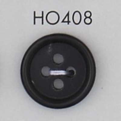 HO408 Bouton à 4 trous en véritable corne de buffle naturelle