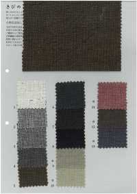 KB9005 Pied-de-poule Teint En Fil De Lin/coton[Fabrication De Textile] KOYAMA Sous-photo