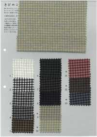 KB9004 Carreaux Vichy Teints En Fil De Lin/coton[Fabrication De Textile] KOYAMA Sous-photo
