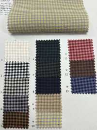 KB9004 Carreaux Vichy Teints En Fil De Lin/coton[Fabrication De Textile] KOYAMA Sous-photo