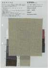 KB9004 Carreaux Vichy Teints En Fil De Lin/coton