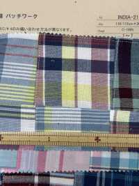 INDIA-2151 Patchwork De Coton[Fabrication De Textile] ARINOBE CO., LTD. Sous-photo