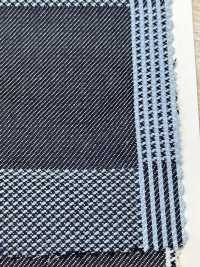 A-1692 Corde Indigo Dobby[Fabrication De Textile] ARINOBE CO., LTD. Sous-photo