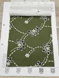 7025-210-1 50 Broderies En Tissu De Coton[Fabrication De Textile] HOKKOH Sous-photo