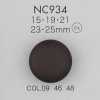 NC934 Bouton en nylon plastique aspect cuir