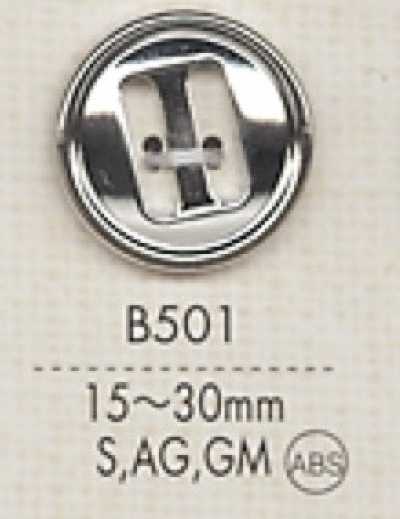 B501 Bouton plaqué en résine ABS