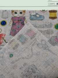 DP-4856-1 Linen Loomstate (Couturière)[Fabrication De Textile] HOKKOH Sous-photo