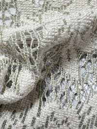 KKF8725-W-D1 Dentelle Jacquard Chinée En Polyester Grande Largeur[Fabrication De Textile] Uni Textile(Atelier Komon) Sous-photo