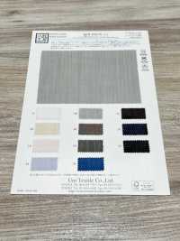 KKW2064-W-D1 Voile Eco Manored Teint En Fil 1/80[Fabrication De Textile] Uni Textile(Atelier Komon) Sous-photo