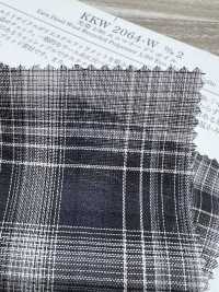 KKW2064-W-D2 Voile Teint En Fil 1/80 Eco Manored[Fabrication De Textile] Uni Textile(Atelier Komon) Sous-photo