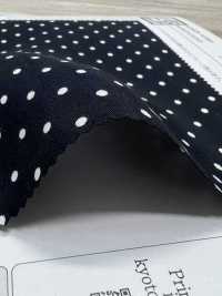 KCP682-D16 Rayonnette Impression Monochrome[Fabrication De Textile] Uni Textile(Atelier Komon) Sous-photo