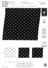 KCP682-D16 Rayonne et impression monochrome