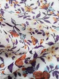 KKP8100-D43 Imprimé Multicolore Zamora Power Net[Fabrication De Textile] Uni Textile(Atelier Komon) Sous-photo