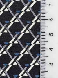 KKP2046-D143 Dos Satin Rugosité Surface Impression Multicolore[Fabrication De Textile] Uni Textile(Atelier Komon) Sous-photo