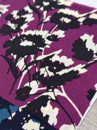 KKP2046-DSB140 Dos Satin Rugosité Surface Impression Multicolore[Fabrication De Textile] Uni Textile(Atelier Komon) Sous-photo